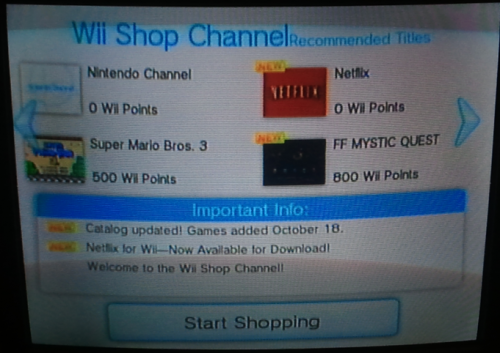 netflix wii 4 500x353 How To Install The Disc less Netflix App On The Nintendo Wii