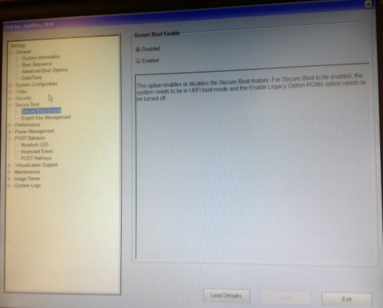 Configuring Dell UEFI BIOS to Legacy mode to install Windows 7 | 404 ...