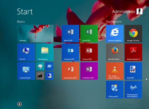 Setting an initial Start Screen layout that users can change in Windows ...